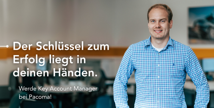 Key Account Manager Pacoma Bild eines Key Account Managers der Firma Pacoma