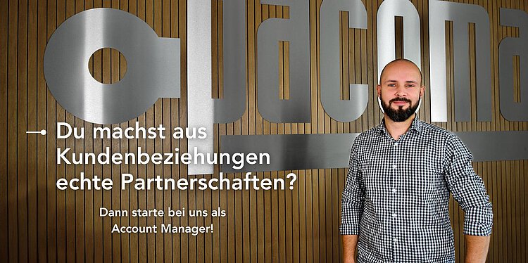 Account Manager der Firma Pacoma Bild eines Account Managers der Firma Pacoma
